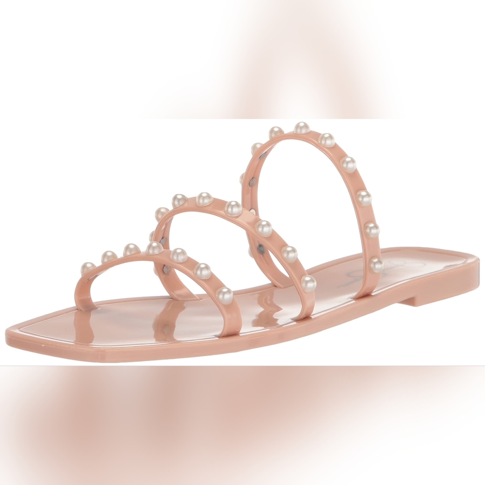 Jessica Simpson Blush Pearl Sandals